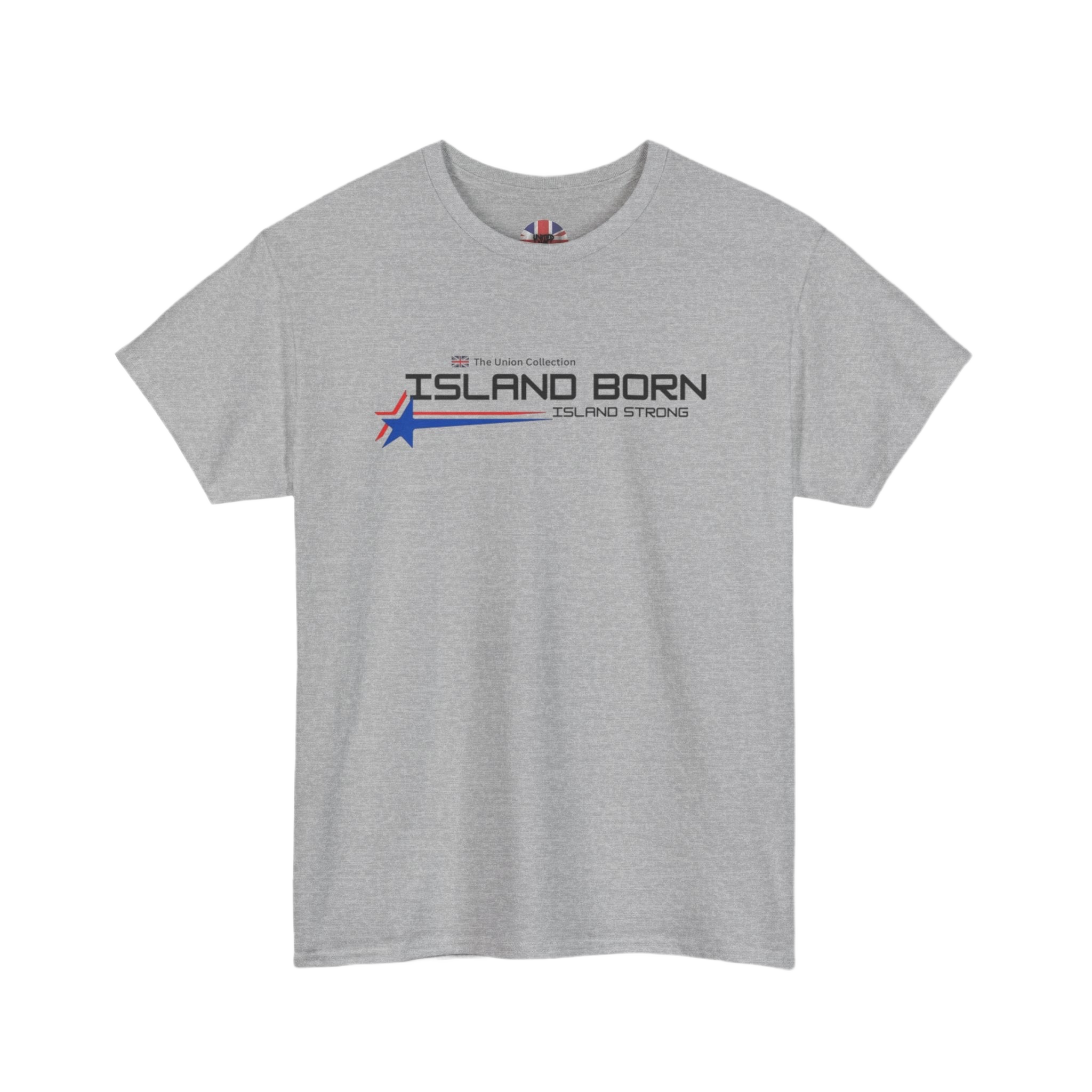 Island Born Tee | Island Strong Graphic T-Shirt | British Coastal Heritage Top