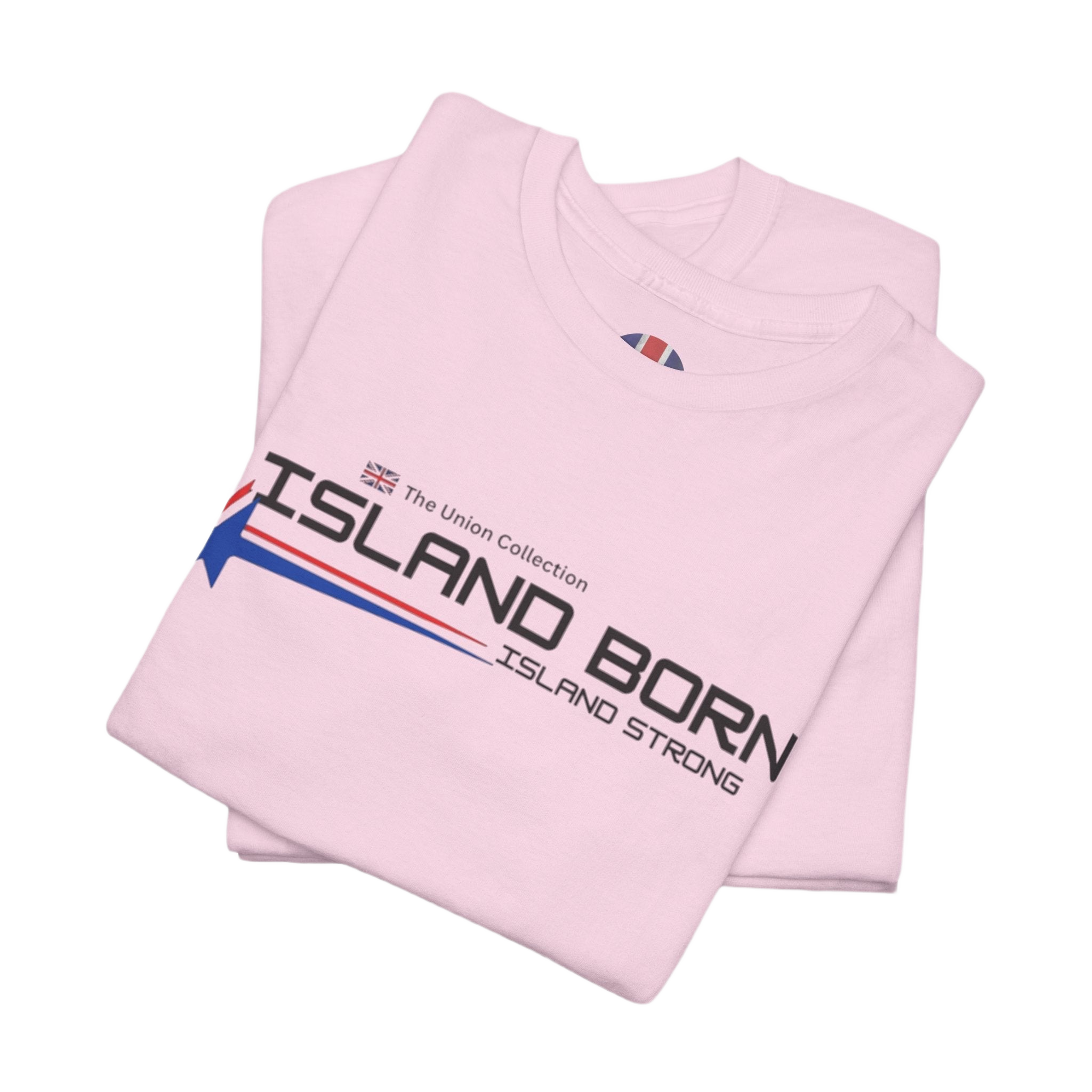 Island Born Tee | Island Strong Graphic T-Shirt | British Coastal Heritage Top