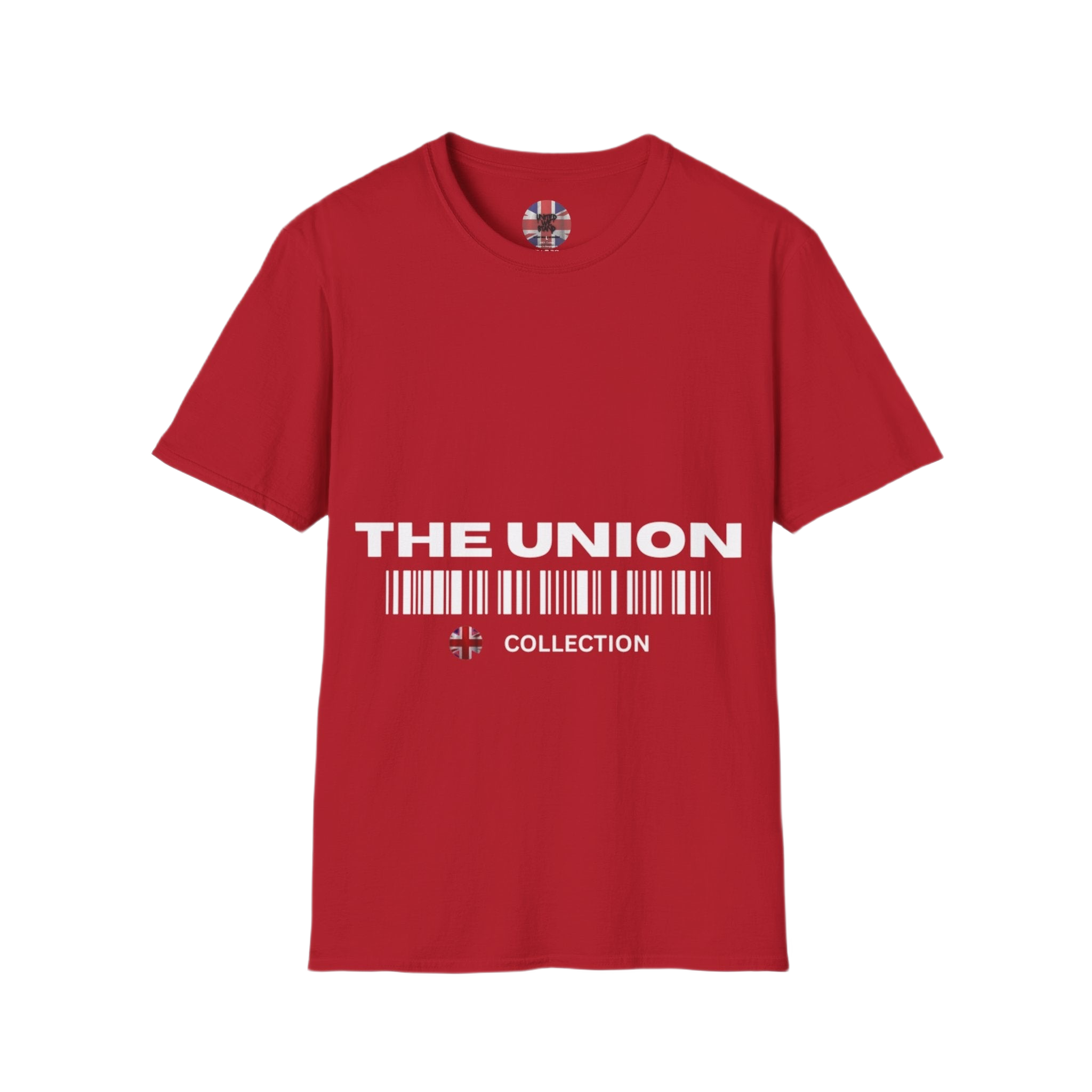 The Union Collection T-Shirt | Bold Barcode Graphic Tee | Minimal British Streetwear