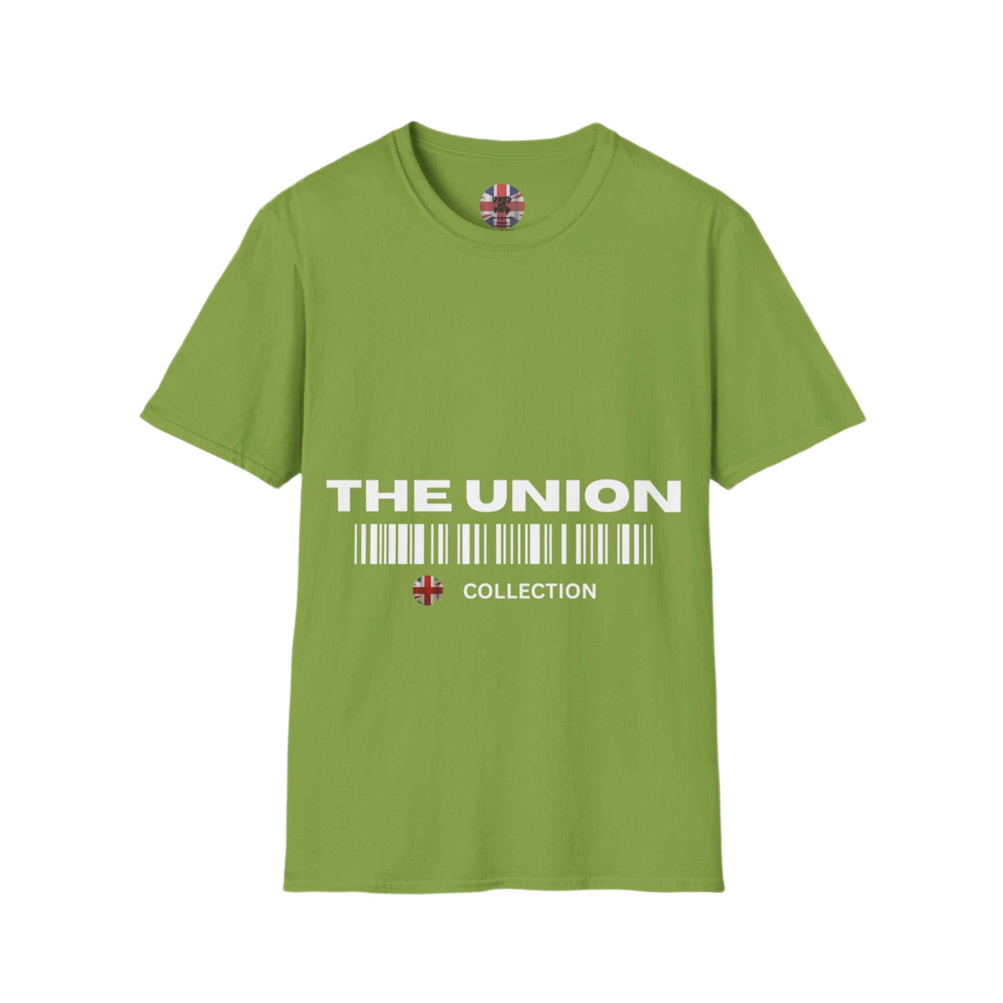 The Union Collection T-Shirt | Bold Barcode Graphic Tee | Minimal British Streetwear