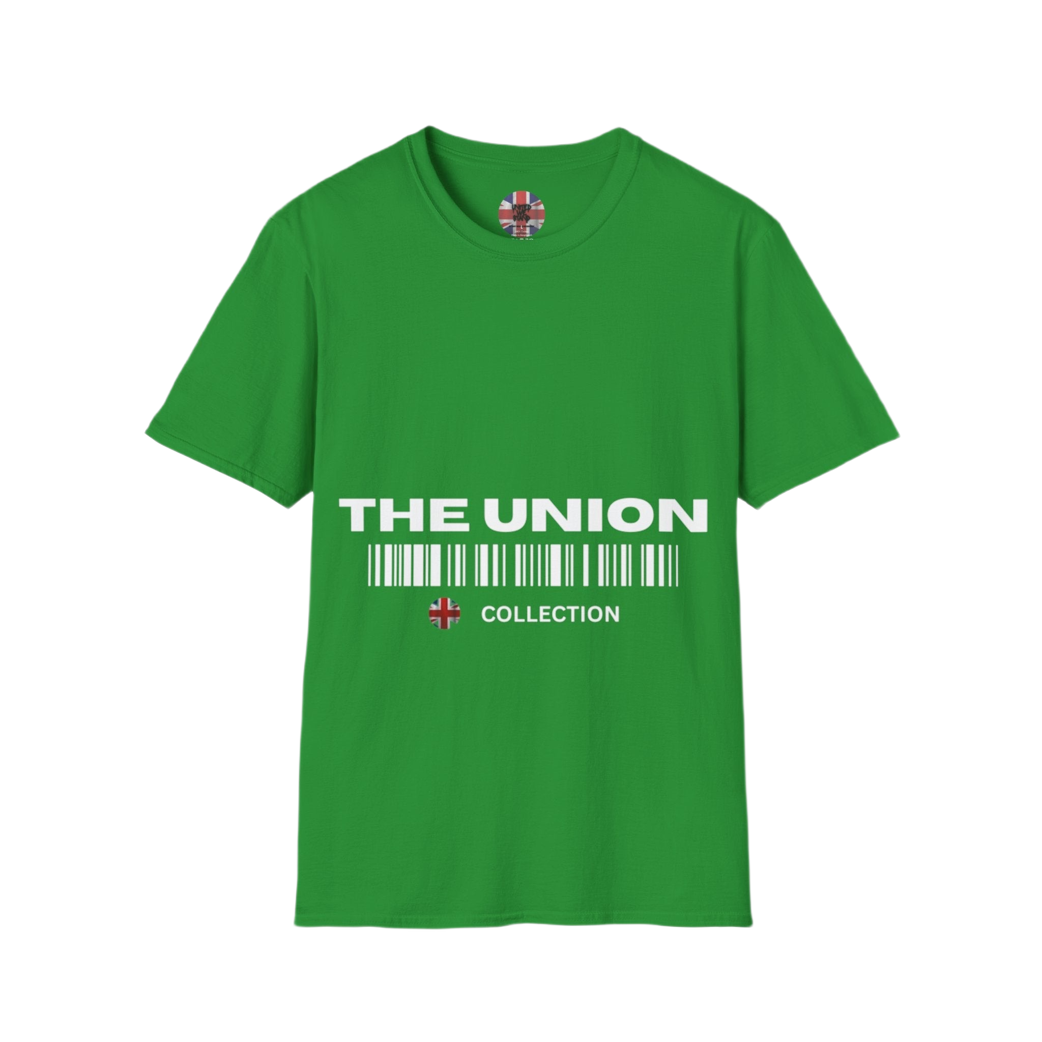 The Union Collection T-Shirt | Bold Barcode Graphic Tee | Minimal British Streetwear
