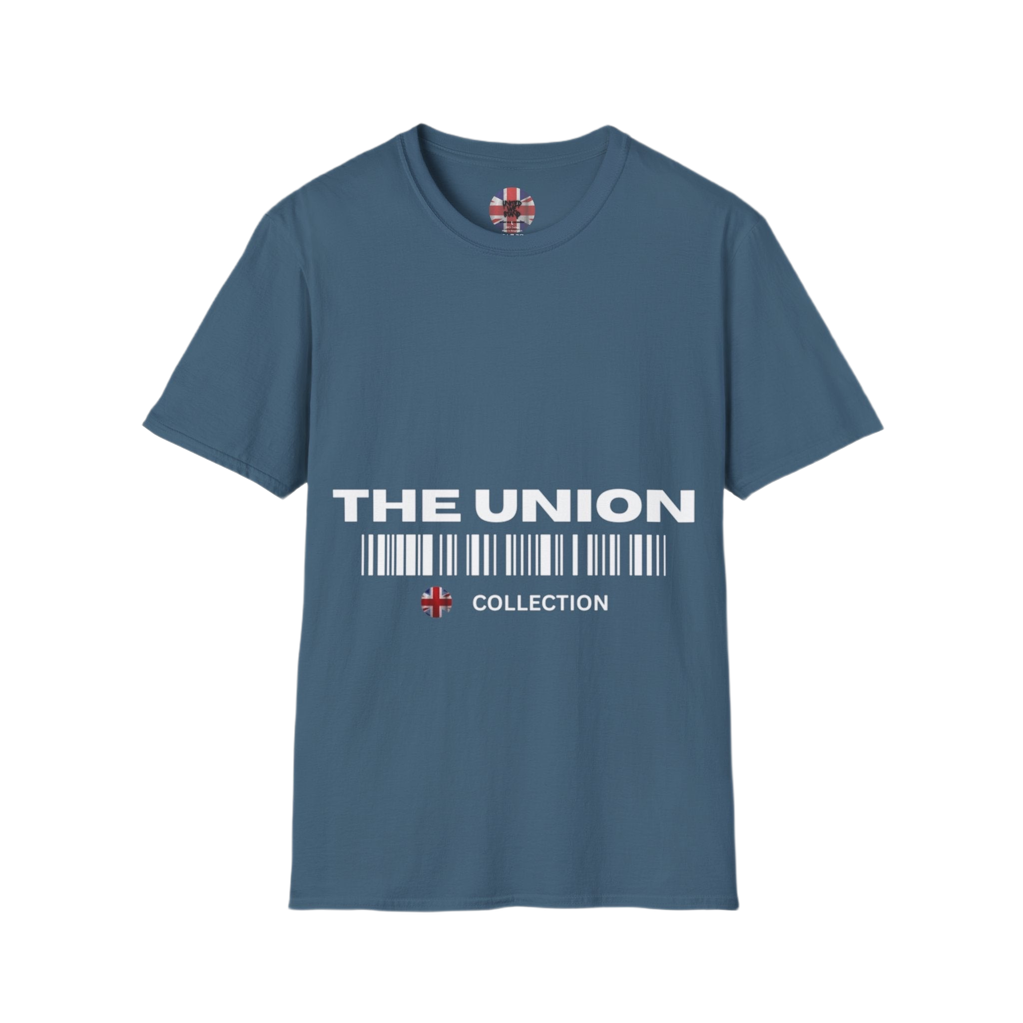 The Union Collection T-Shirt | Bold Barcode Graphic Tee | Minimal British Streetwear