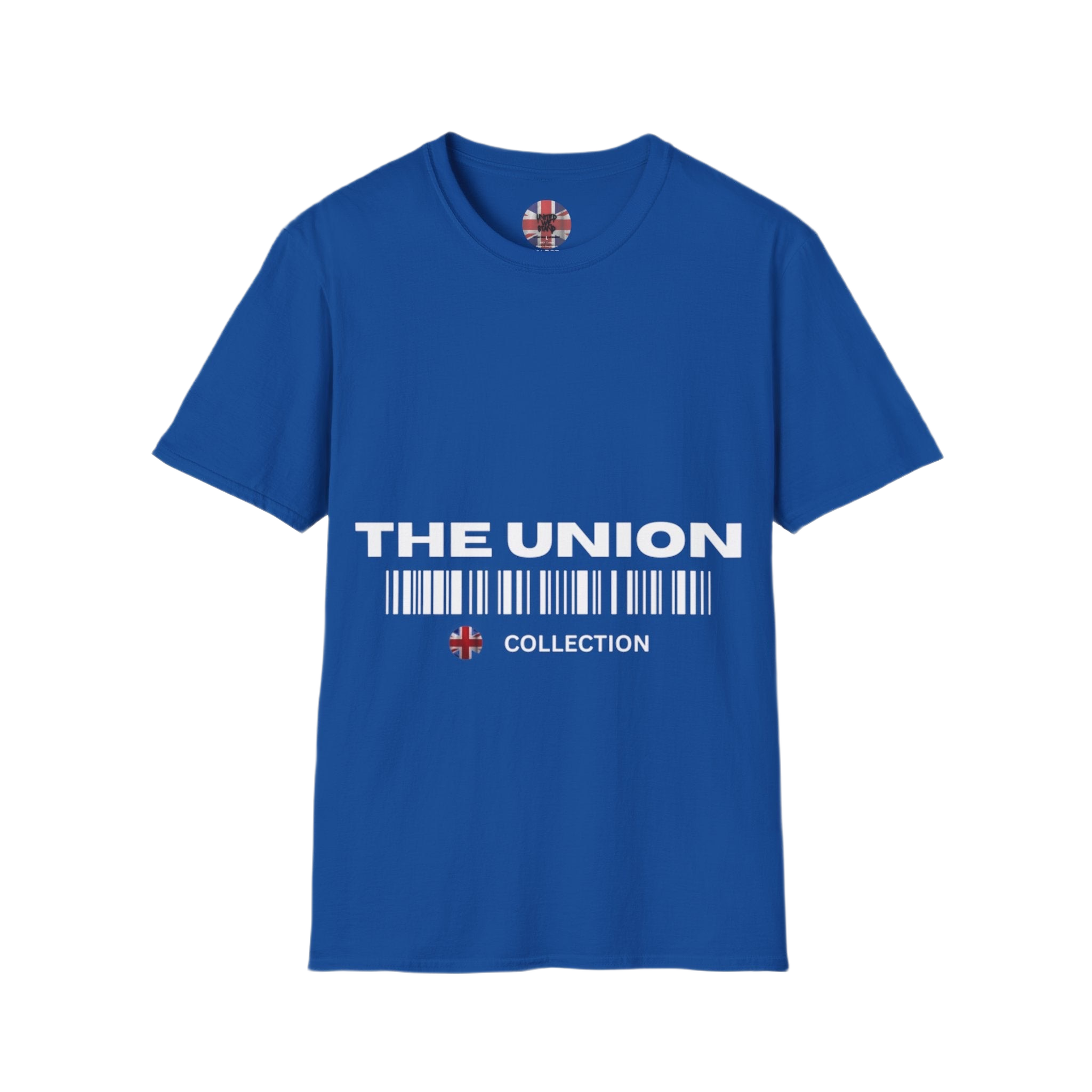 The Union Collection T-Shirt | Bold Barcode Graphic Tee | Minimal British Streetwear