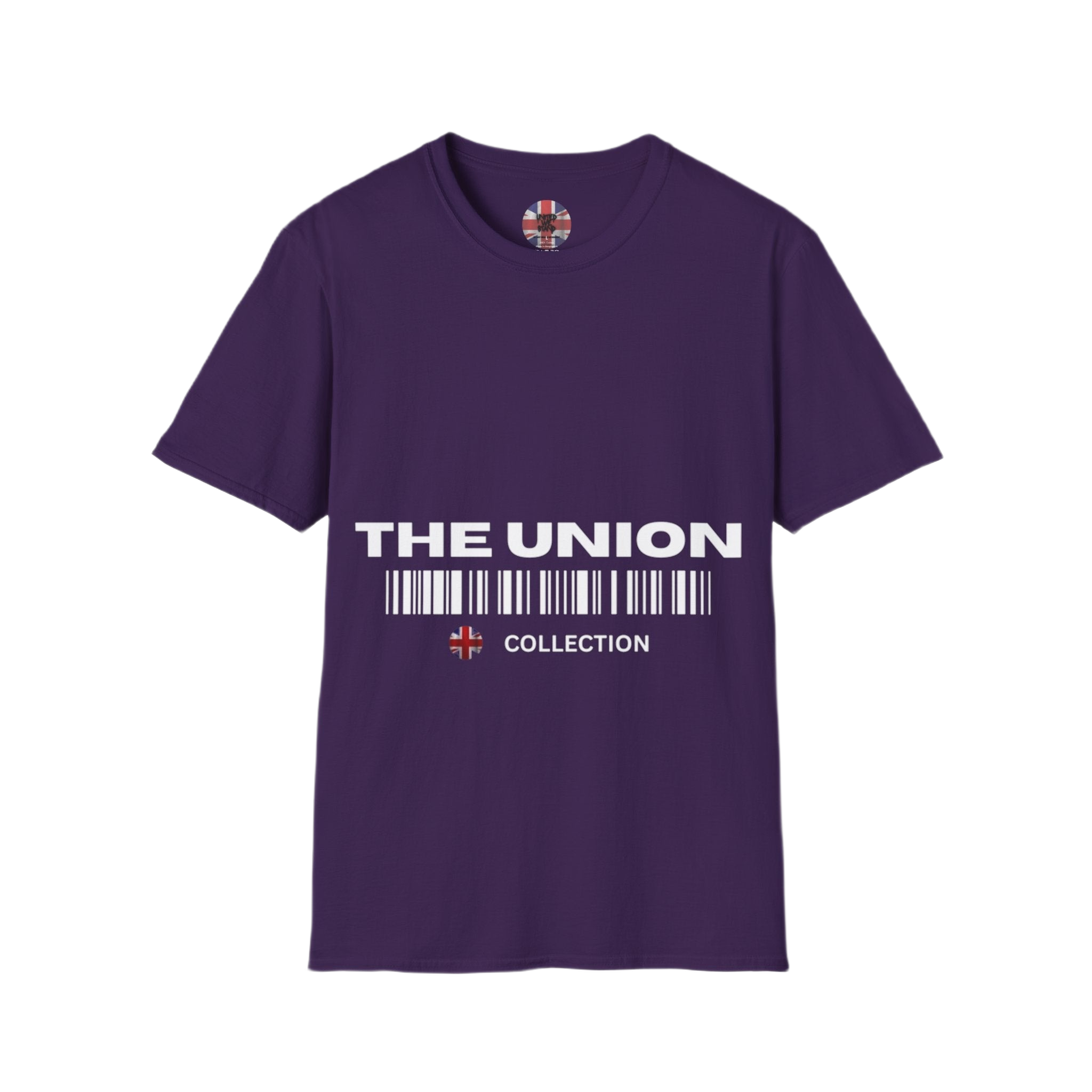 The Union Collection T-Shirt | Bold Barcode Graphic Tee | Minimal British Streetwear
