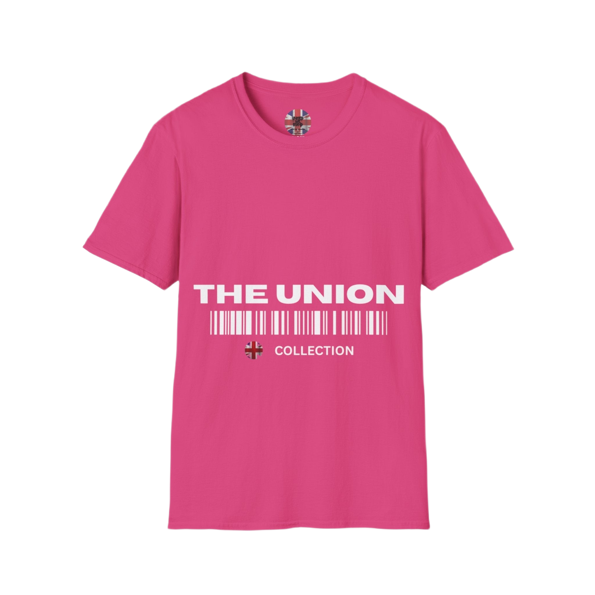 The Union Collection T-Shirt | Bold Barcode Graphic Tee | Minimal British Streetwear