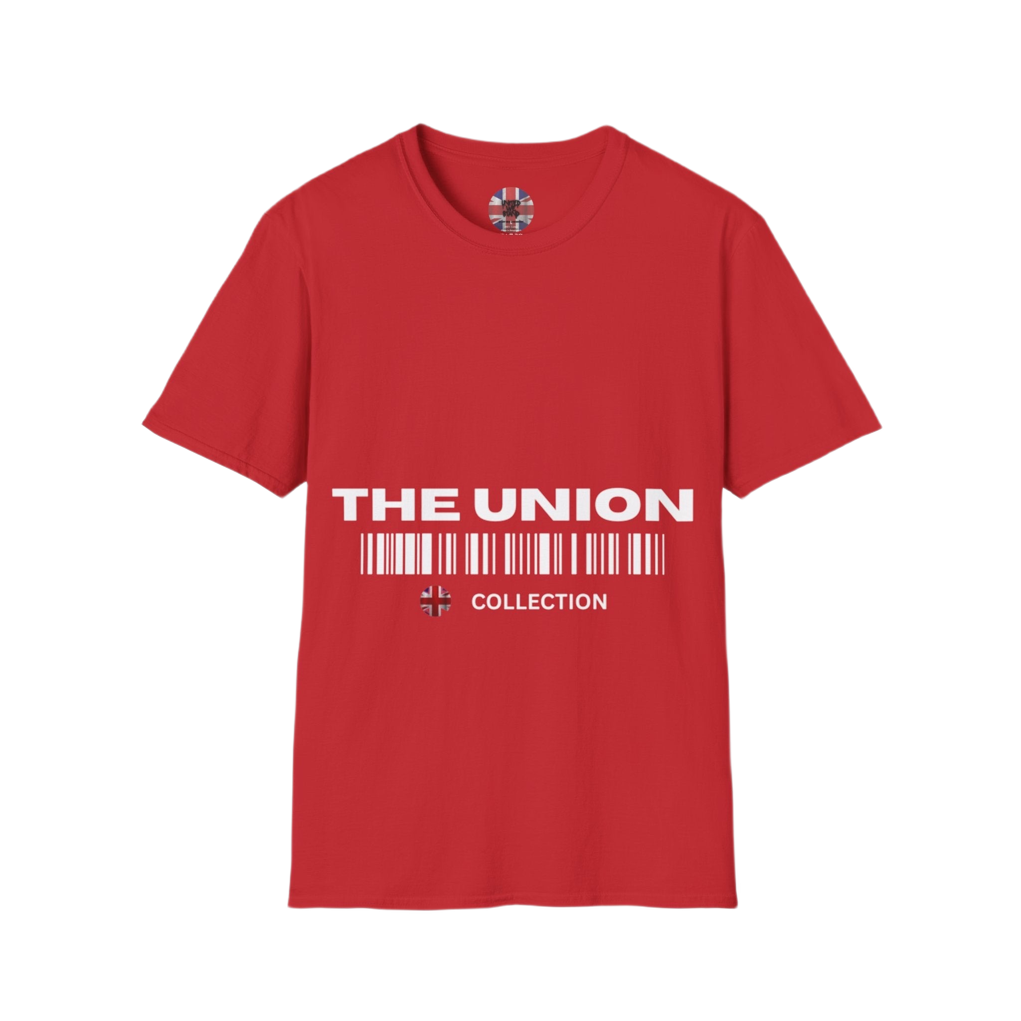 The Union Collection T-Shirt | Bold Barcode Graphic Tee | Minimal British Streetwear