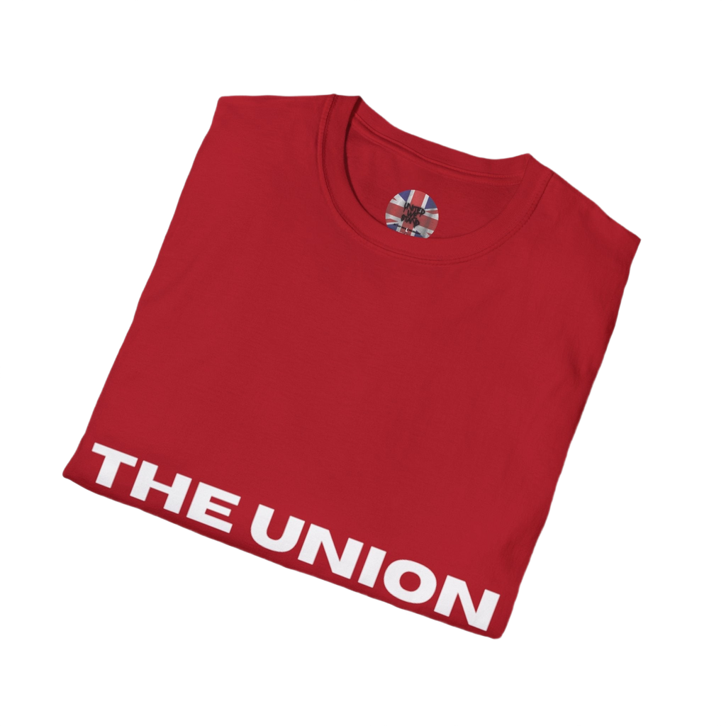 The Union Collection T-Shirt | Bold Barcode Graphic Tee | Minimal British Streetwear