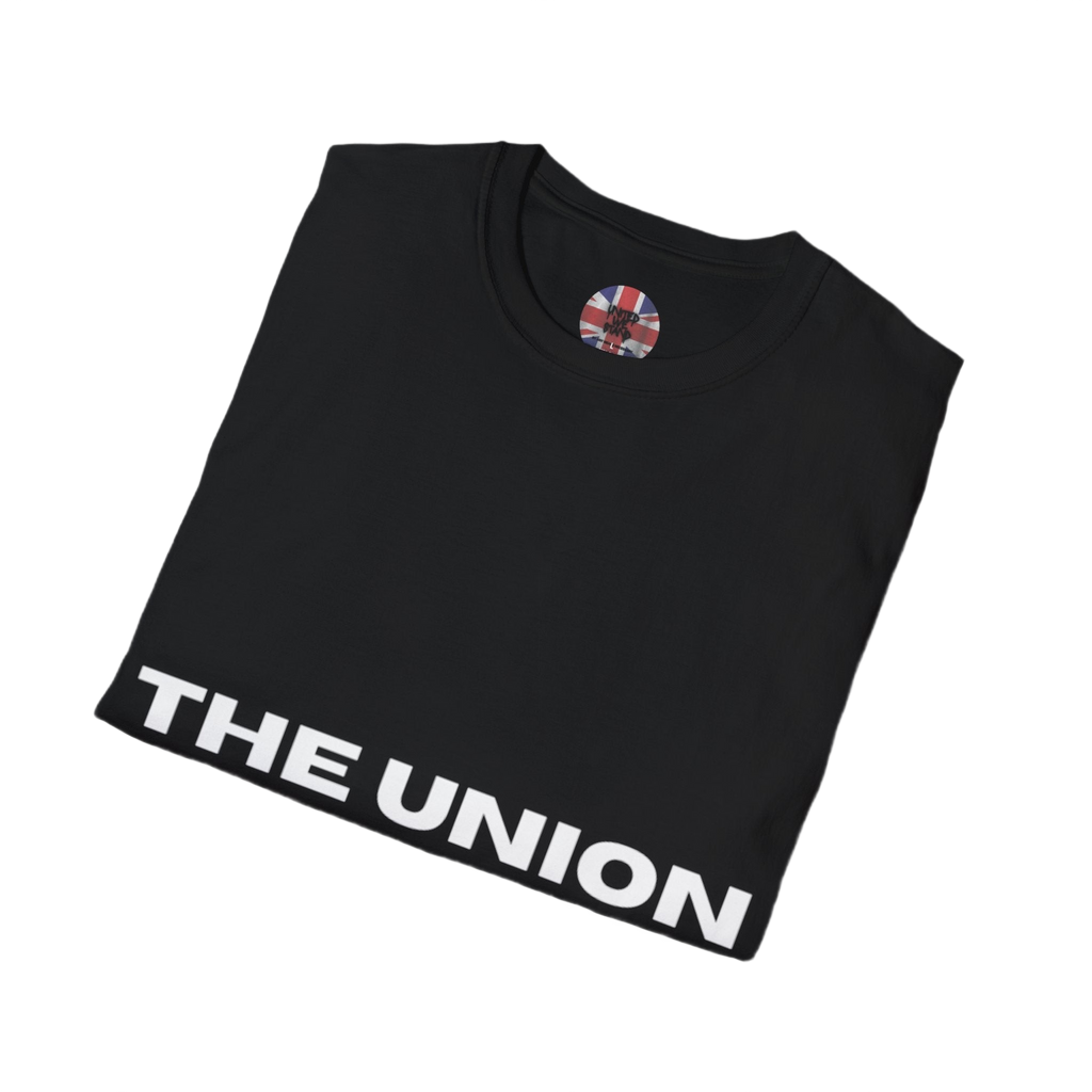 The Union Collection T-Shirt | Bold Barcode Graphic Tee | Minimal British Streetwear