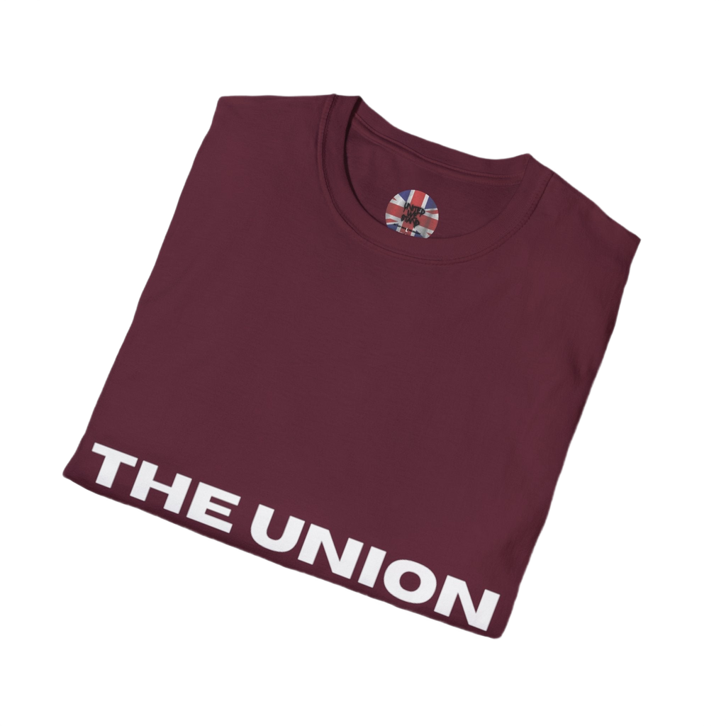 The Union Collection T-Shirt | Bold Barcode Graphic Tee | Minimal British Streetwear