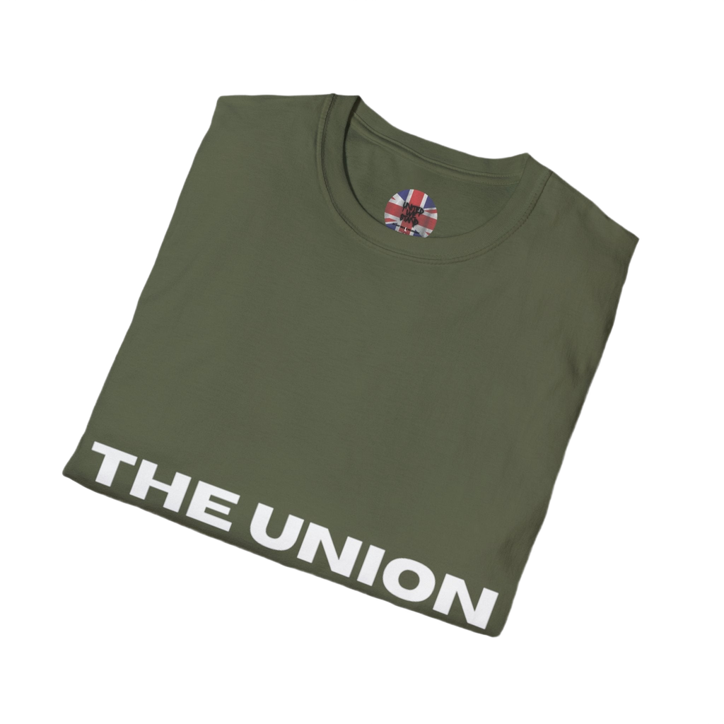 The Union Collection T-Shirt | Bold Barcode Graphic Tee | Minimal British Streetwear