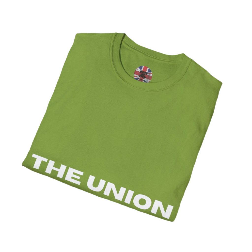 The Union Collection T-Shirt | Bold Barcode Graphic Tee | Minimal British Streetwear