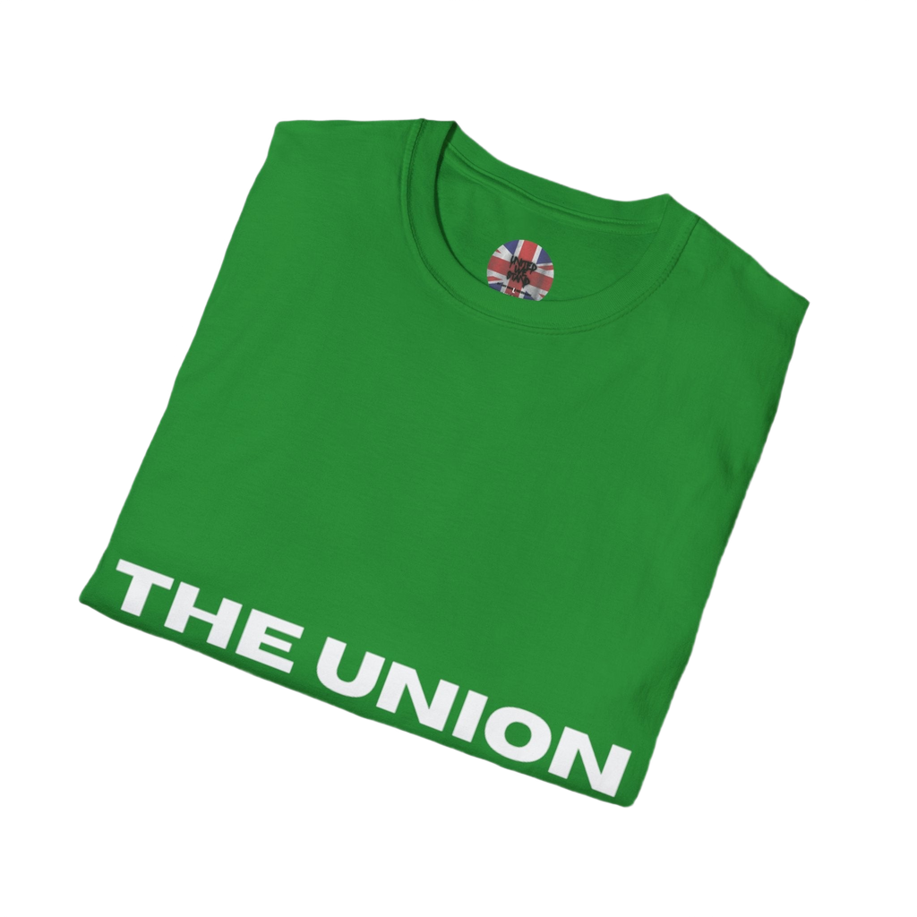 The Union Collection T-Shirt | Bold Barcode Graphic Tee | Minimal British Streetwear