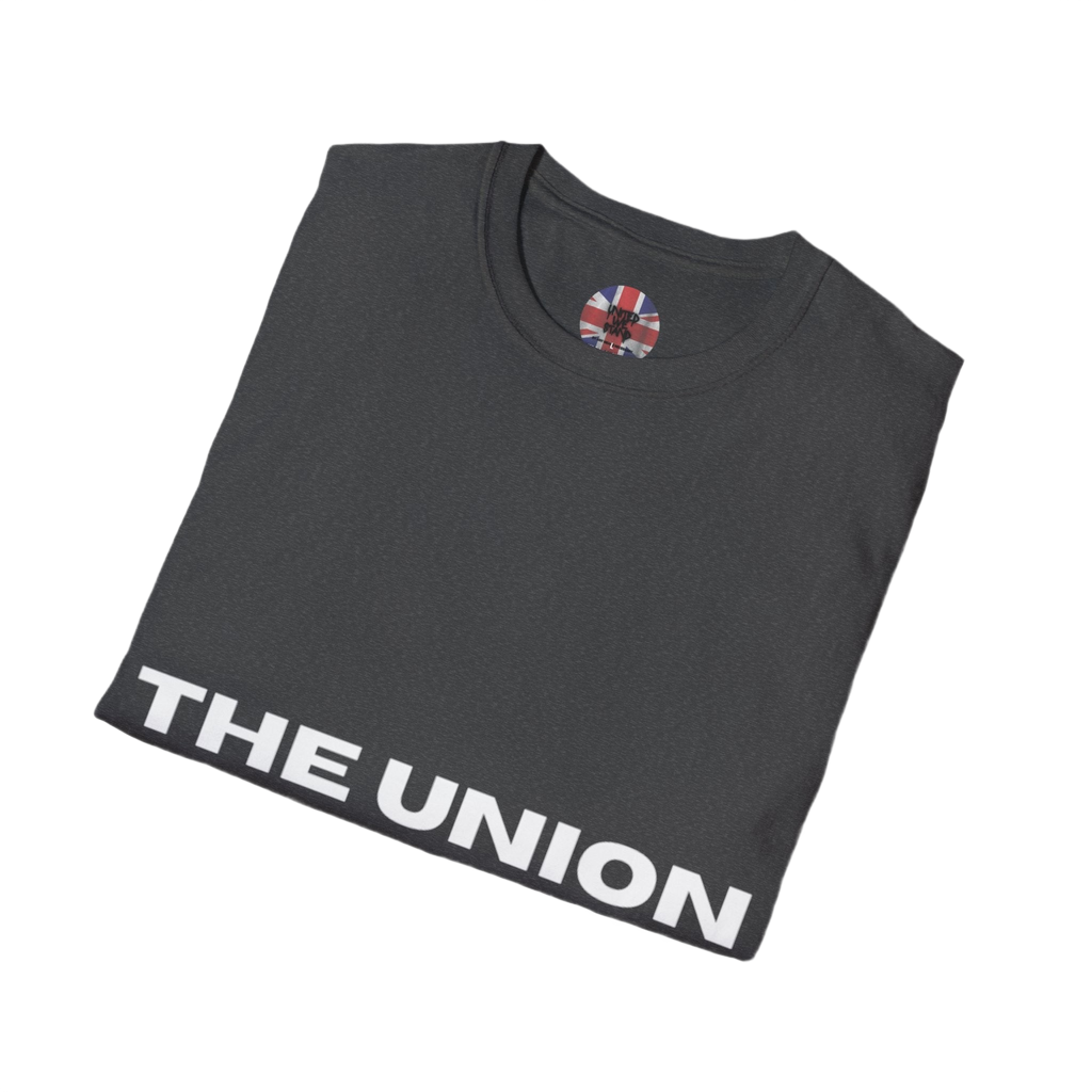 The Union Collection T-Shirt | Bold Barcode Graphic Tee | Minimal British Streetwear