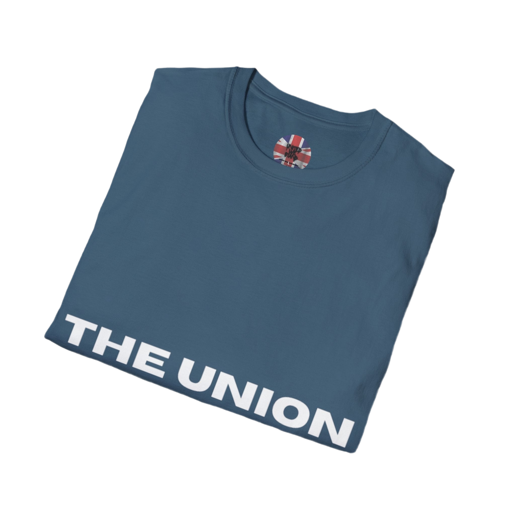 The Union Collection T-Shirt | Bold Barcode Graphic Tee | Minimal British Streetwear