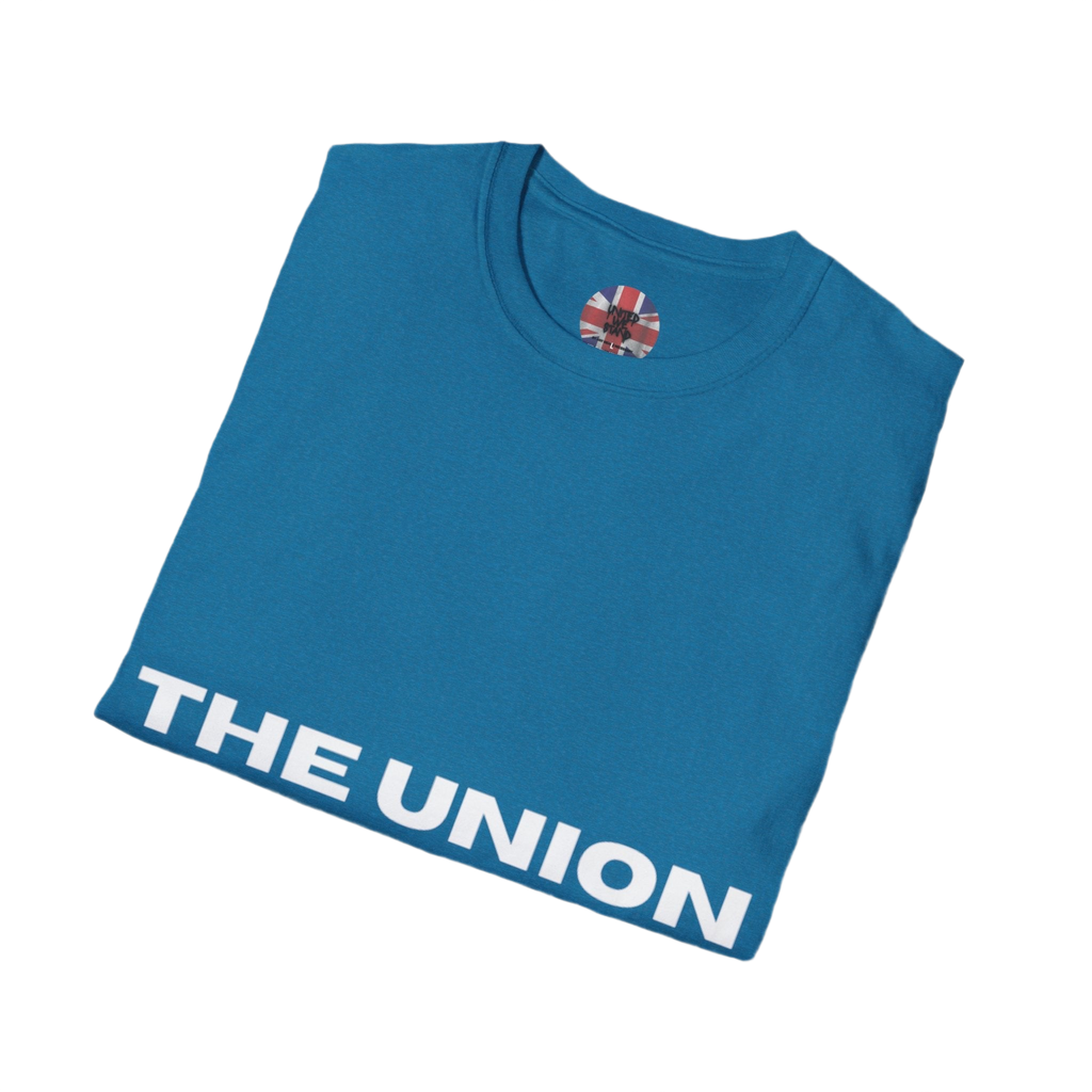 The Union Collection T-Shirt | Bold Barcode Graphic Tee | Minimal British Streetwear