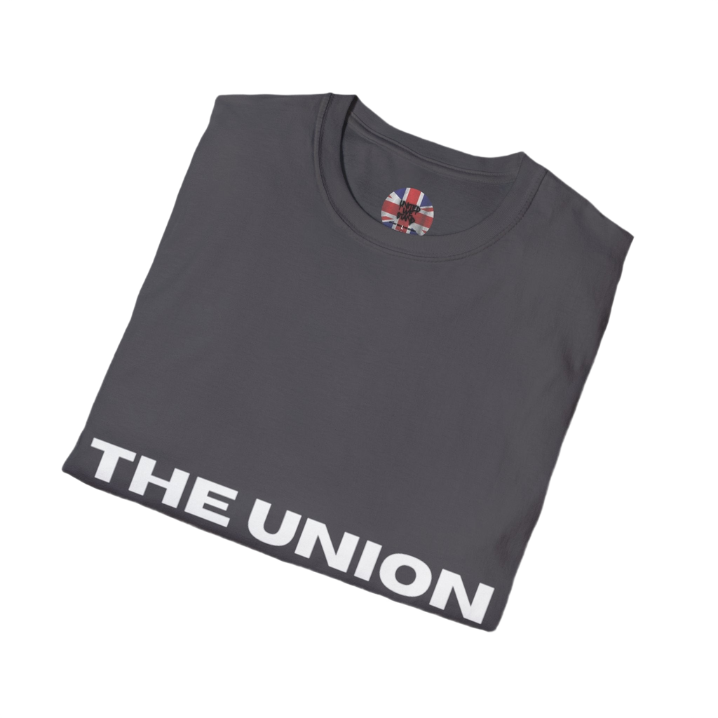 The Union Collection T-Shirt | Bold Barcode Graphic Tee | Minimal British Streetwear