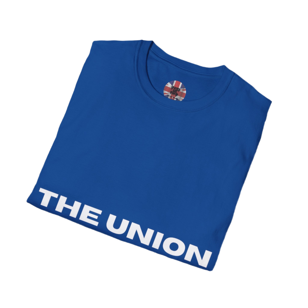 The Union Collection T-Shirt | Bold Barcode Graphic Tee | Minimal British Streetwear