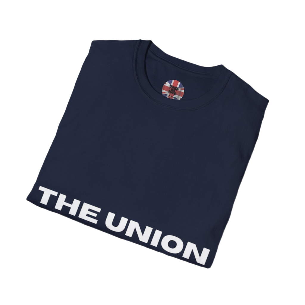 The Union Collection T-Shirt | Bold Barcode Graphic Tee | Minimal British Streetwear