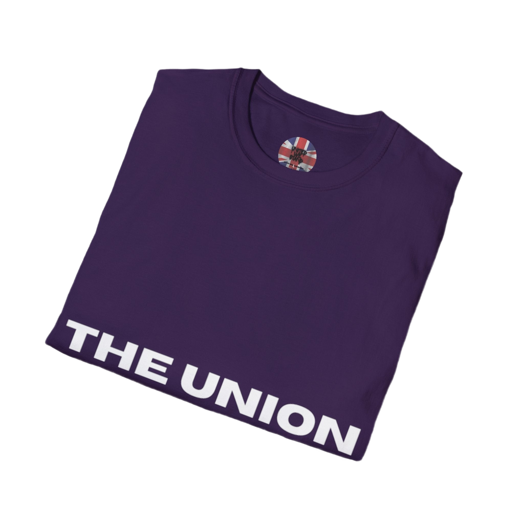 The Union Collection T-Shirt | Bold Barcode Graphic Tee | Minimal British Streetwear