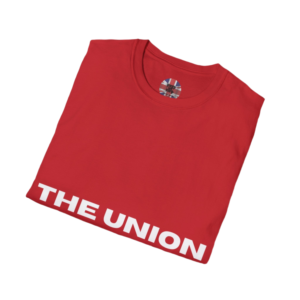 The Union Collection T-Shirt | Bold Barcode Graphic Tee | Minimal British Streetwear