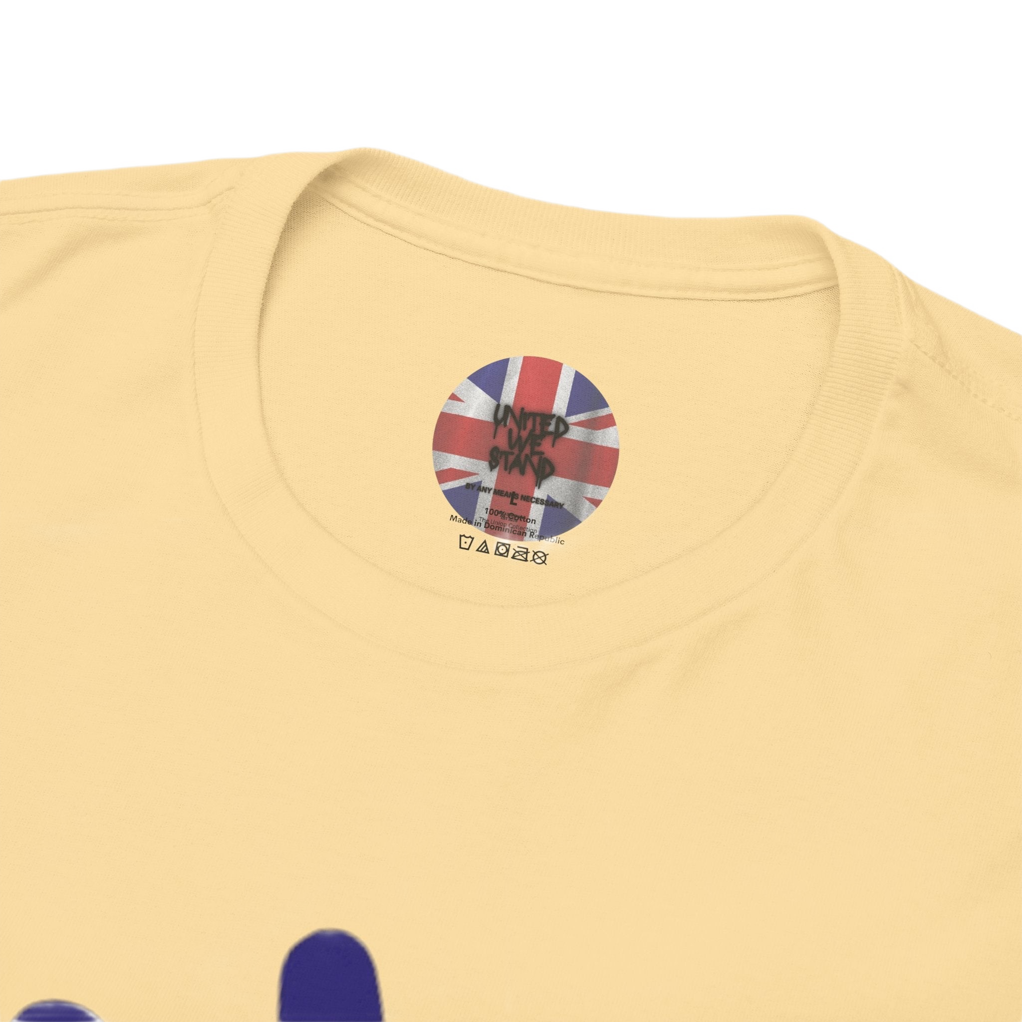Patriotism Is Not Racism T-Shirt | Union Collection Blue Hand Design | British Statement Tee