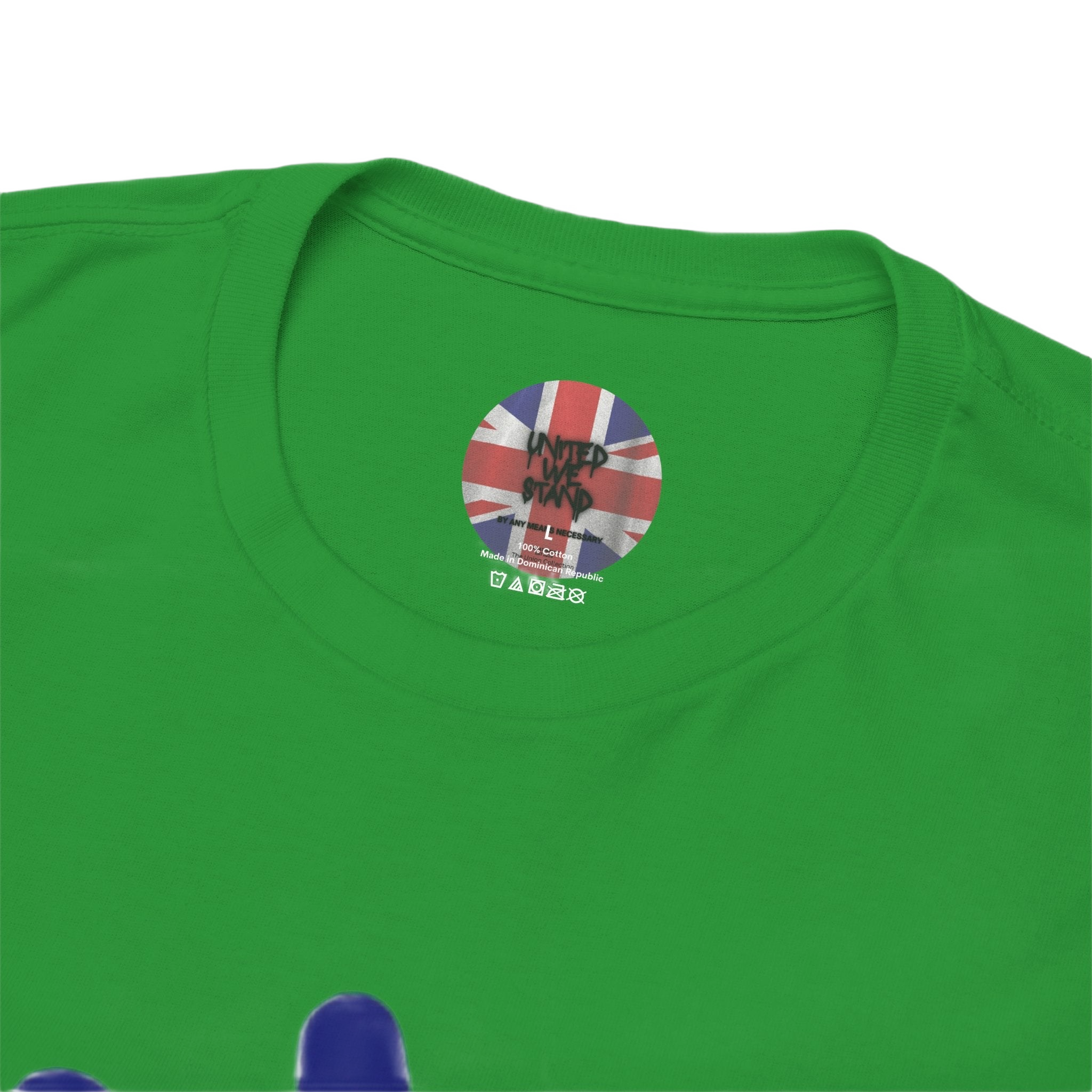 Patriotism Is Not Racism T-Shirt | Union Collection Blue Hand Design | British Statement Tee