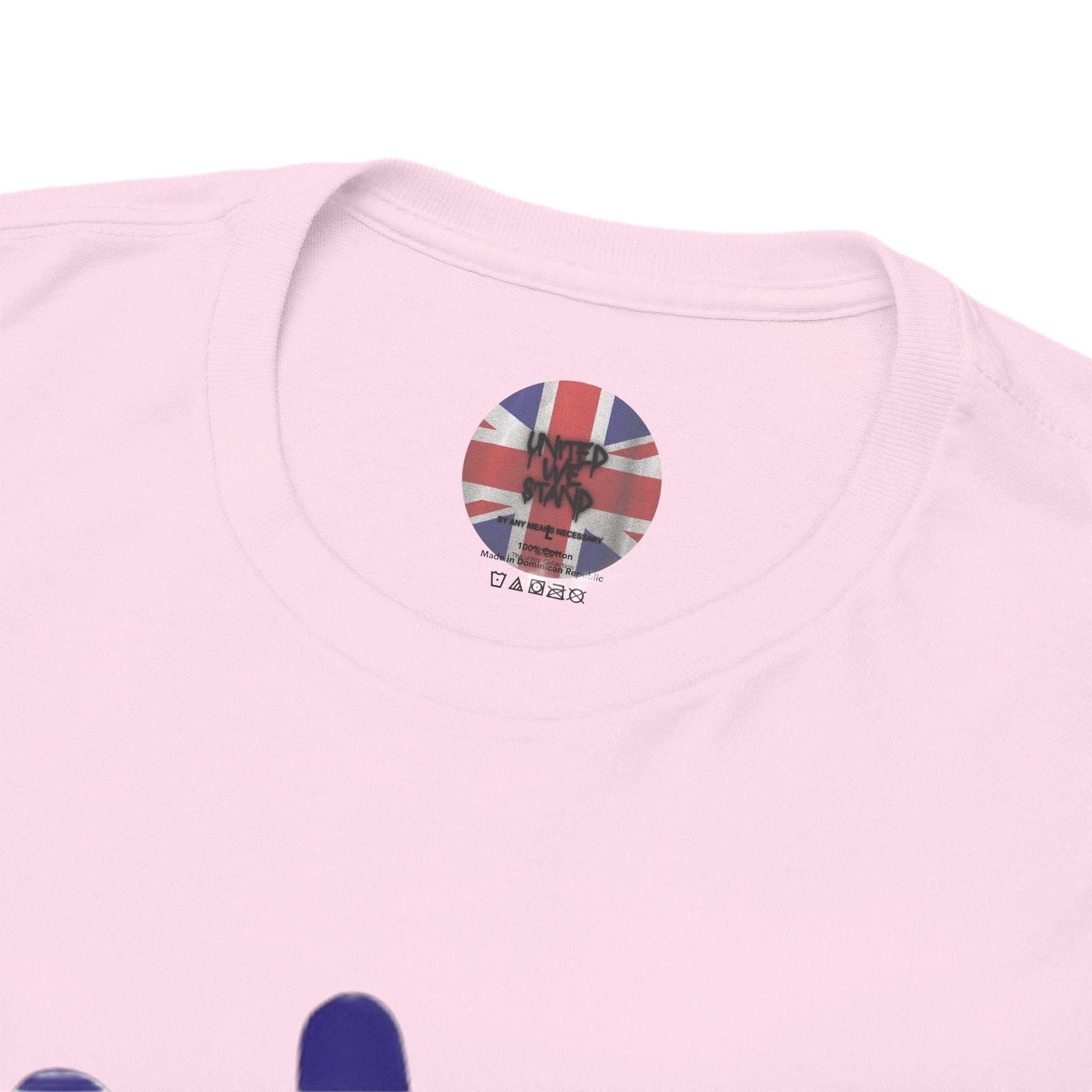 Patriotism Is Not Racism T-Shirt | Union Collection Blue Hand Design | British Statement Tee