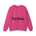 The Union Collection Crewneck Sweatshirt | Minimal British Flag Logo Pullover | UK Heritage Sweater